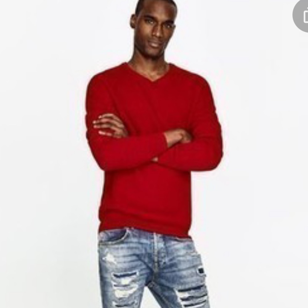 Murano Modern Performance V-Neck Sweater